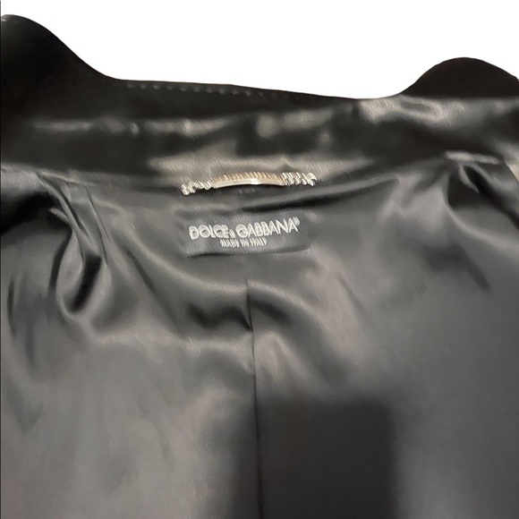Dolce & Gabbana Silk Black Jacket - Picture 4 of 5